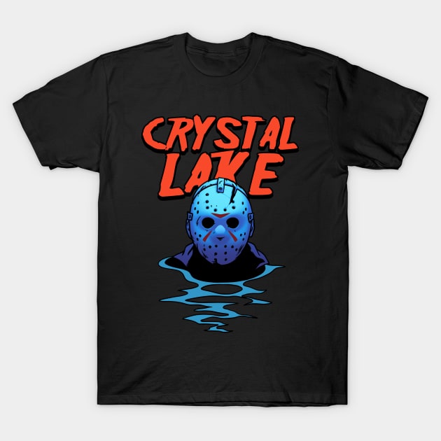 Jason. Crystal Lake T-Shirt by Scud"